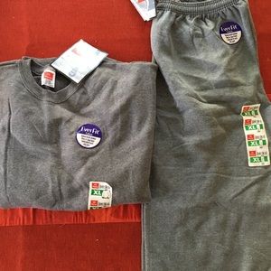 New Men’s sweat suit XL